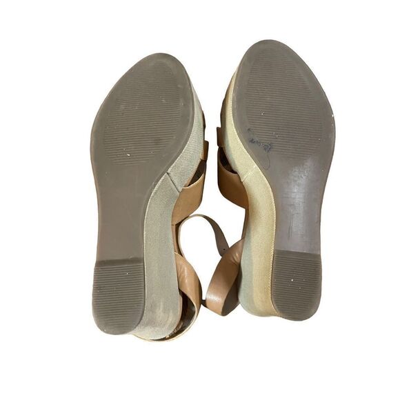 Steve Madden Orlena Tan Wedges size 11 - Picture 9 of 13